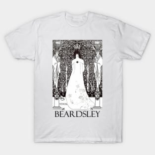 Venus Between Terminal Gods by Aubrey Beardsley T-Shirt